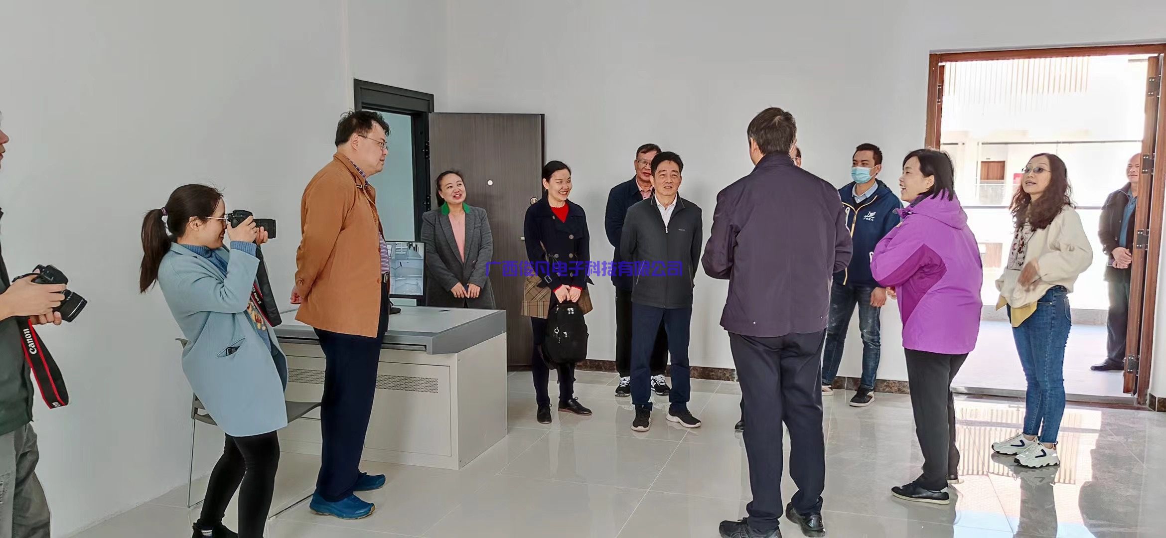 歡迎廳領導、院領導、校領導親臨項目現場指導